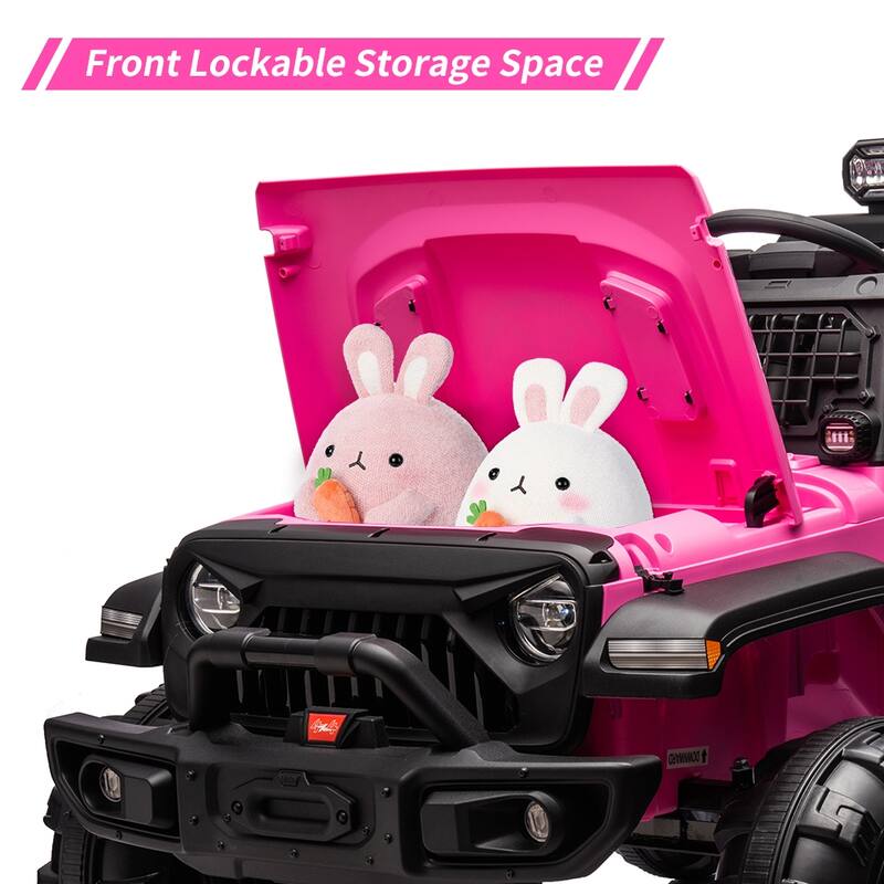 24V 2-Seater Kids Electric Ride-On Car with Remote Control