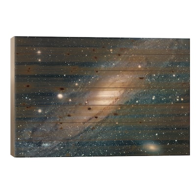 M31, Andromeda Galaxy I Print On Wood by Robert Gendler - Multi-Color