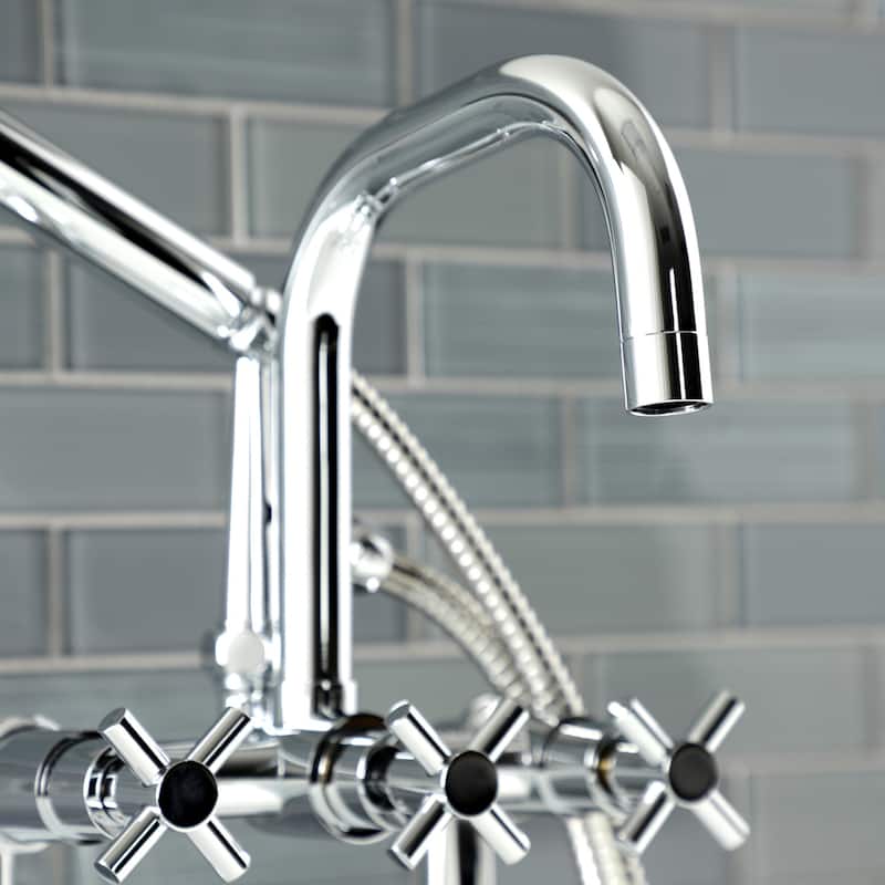 Concord Deck Mount Clawfoot Tub Faucet