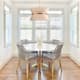 24 inch 8-Light Modern Farmhouse Large Round Chandelier Patinaed Brass/ Bleached Tiered Drum Natural Hand-woven Rope Chandelier