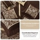 preview thumbnail 29 of 42, Nanshing Brie Silver and Black 7-Piece Comforter Set
