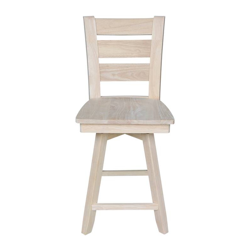 Tuscany Solid Wood Swivel Stool