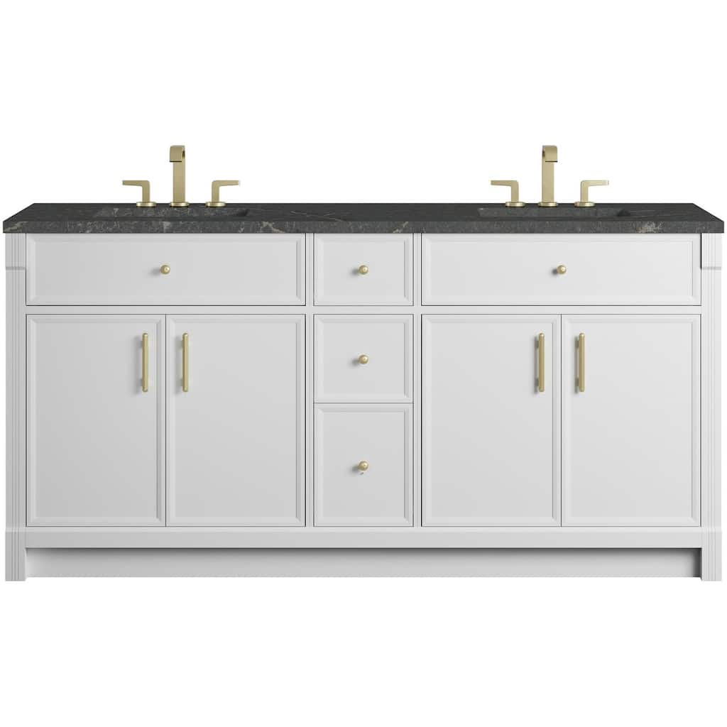 James Martin Vanities 660-V72-FPBL Bellshire 72" Free Standing Double