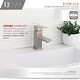 preview thumbnail 31 of 34, Single Hole 1-Handle Bathroom Faucet - Faucet Height: 6" | Spout Height: 2 11/16"