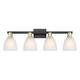 Option Black Antique Brass / White