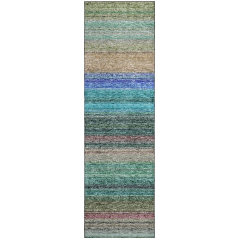 Premium Washable Super Soft Modern Stripes Mayfield Rug