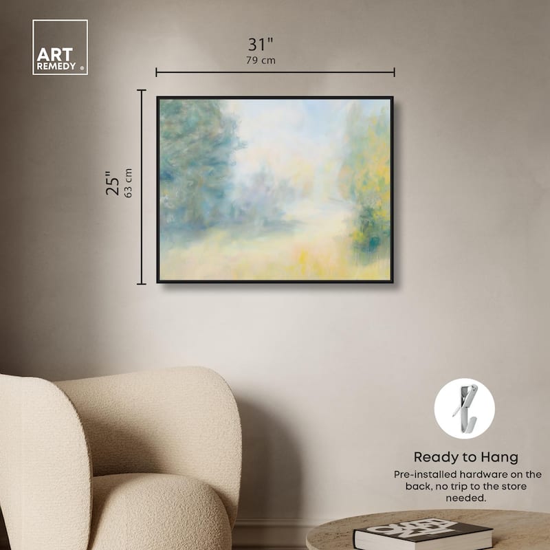 Faded Horizon I Canvas by Art Remedy