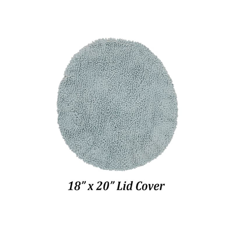 Better Trends Bathroom Rug 100% Cotton Tufted Water Absorbent Bath Rug for Shower, Sink Bath Mats Machine Wash Hugo Collection