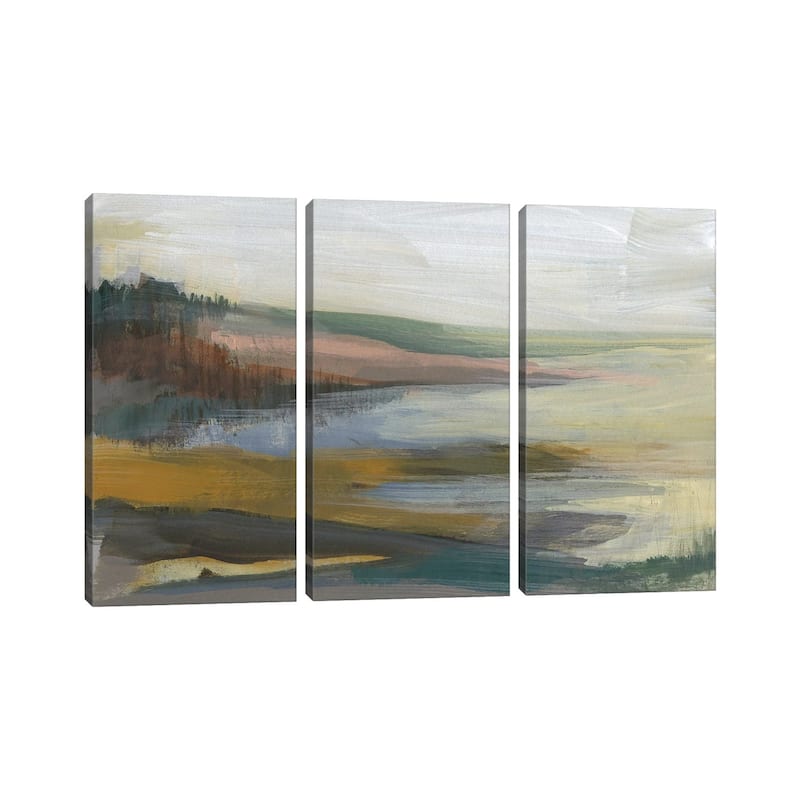 iCanvas "Northwest Cove I" by Jennifer Goldberger 3-Piece Wall Art Set