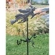 preview thumbnail 1 of 1, Witch Weathervane Garden Stake