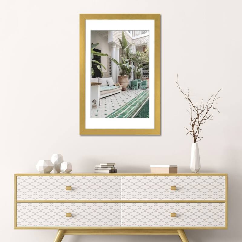 iCanvas "Tropical Riad In Marrakech" by Henrike Schenk PFA