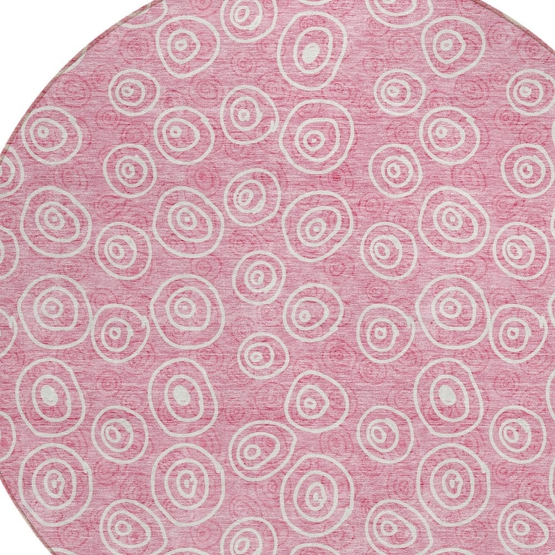 HomeRoots Geometric Transitional Rectangle Outdoor Rug