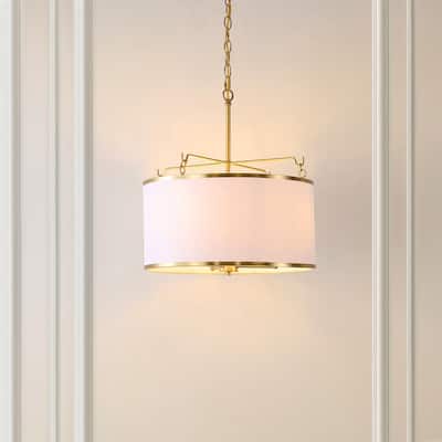 SAFAVIEH Lighting Perzeta 3 Light 18" Pendant - 18" x 18" x 23-82" - W/D/H