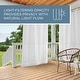 preview thumbnail 114 of 128, ATI Home Indoor/Outdoor Solid Cabana Grommet Top Curtain Panel Pair