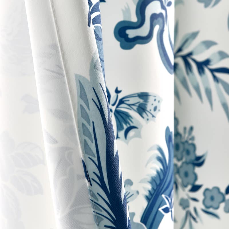 Lush Decor Dolores Room-darkening Floral Curtain Panel Pair