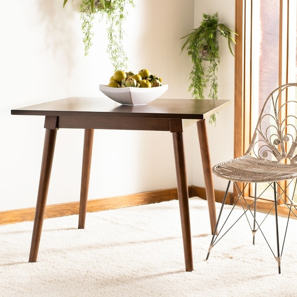 SAFAVIEH Simone Square Dining Table Walnut 36