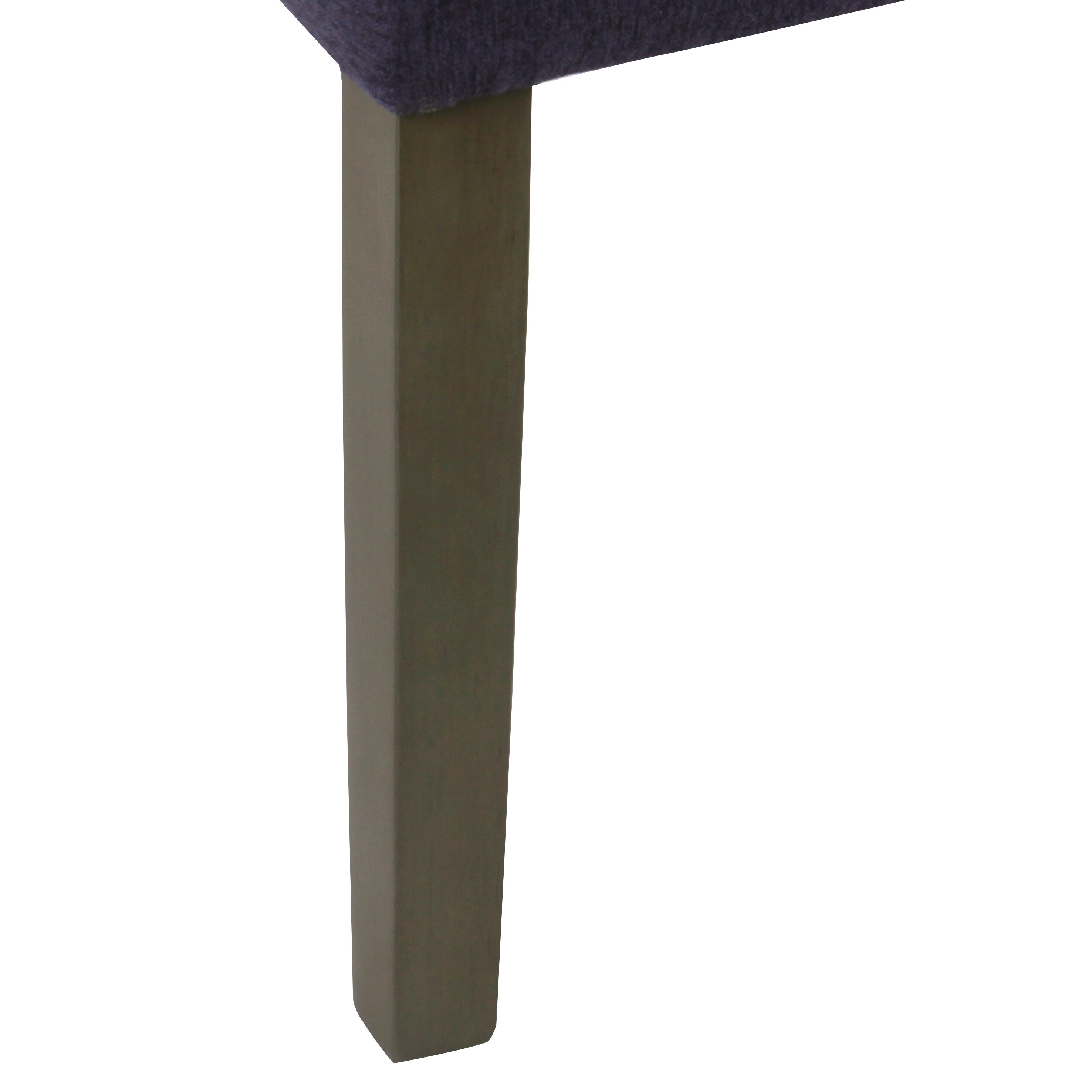 HomePop Dinah Modern Navy Dining Chairs Set of 2