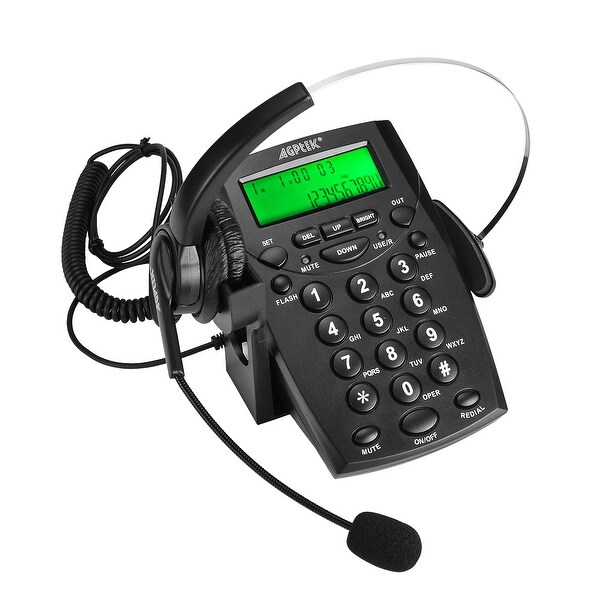 Call center sale dialpad headset telephone