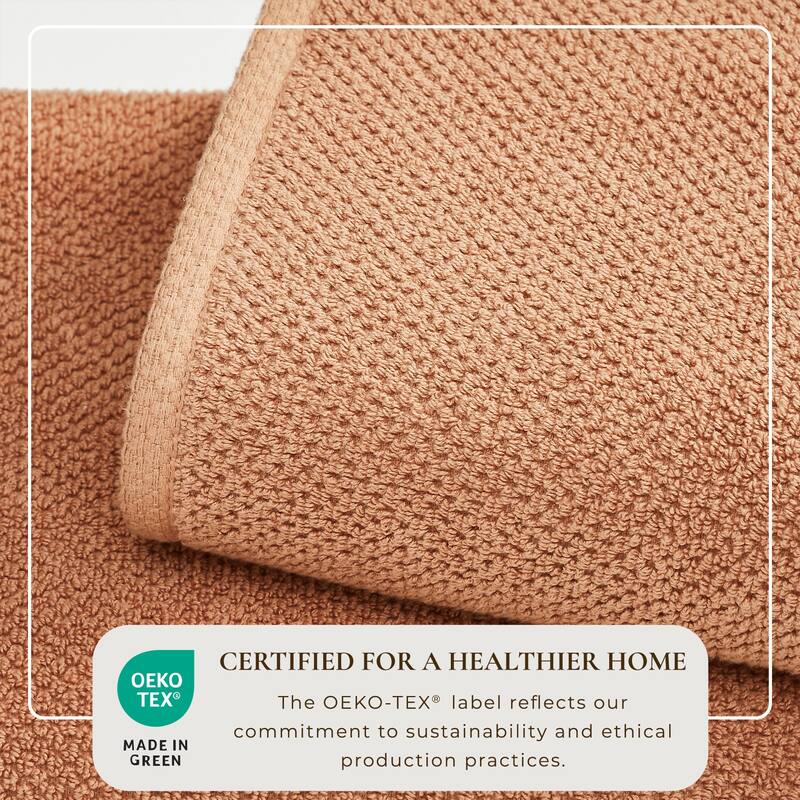 Linery & Co. Luxury Cotton Textured Bath Towel
