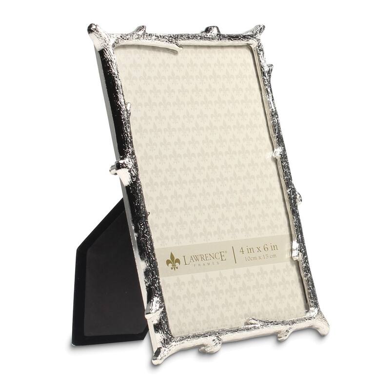 Curata Silver-Tone Metal 4x6 Branch Photo Frame