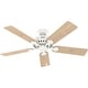 preview thumbnail 18 of 19, Hunter 52" Pro's Best Traditional Ceiling Fan with LED Light Kit and Pull Chain - DC Motor - ENERGY STAR!