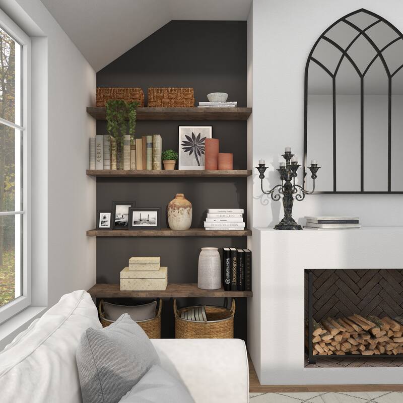 Metal Candelabra - Gray or White - Roche River Decor