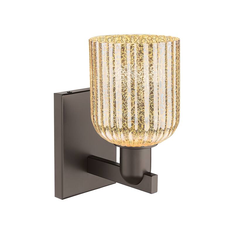 Innovations Lighting Downtown Urban - Bridal Veil - 1 Light 5" Wall-Mounted Sconce