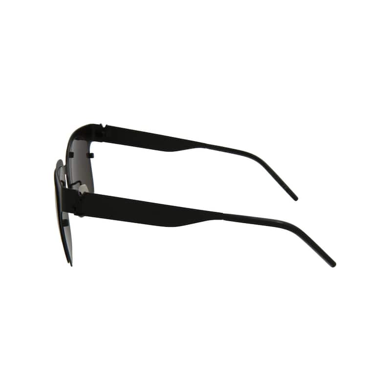 Saint Laurent Square-Frame Metal Sunglasses