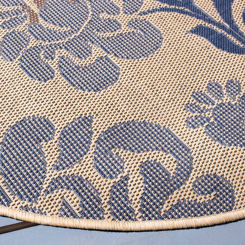 SAFAVIEH Courtyard Vernelle Arvyda Outdoor Waterproof Patio Backyard Rug