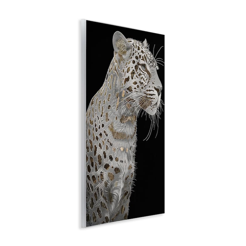 Stupell Elegant Glam Leopard Spots Wall Plaque Art Design By Sasha