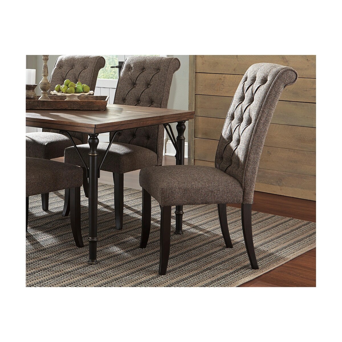 Signature Design By Ashley Tripton Tufted Dining Chair Set of 2 Bed Bath Beyond 9038991