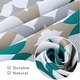 preview thumbnail 24 of 24, Jarvenpaa Geo Trellis Pattern Window Valance - 52 x 18