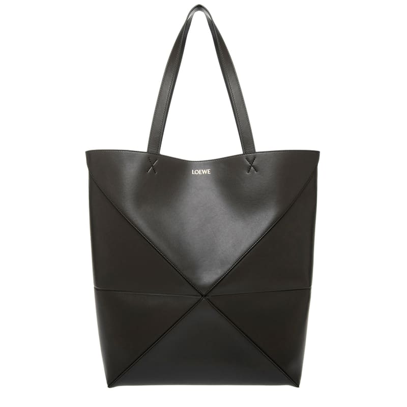 Loewe XL Puzzle Fold Tote - Dark Grey