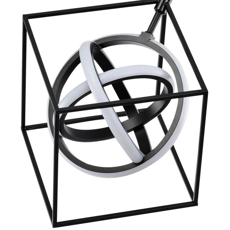 Maxax 3 - Light Unique Square LED Chandelier