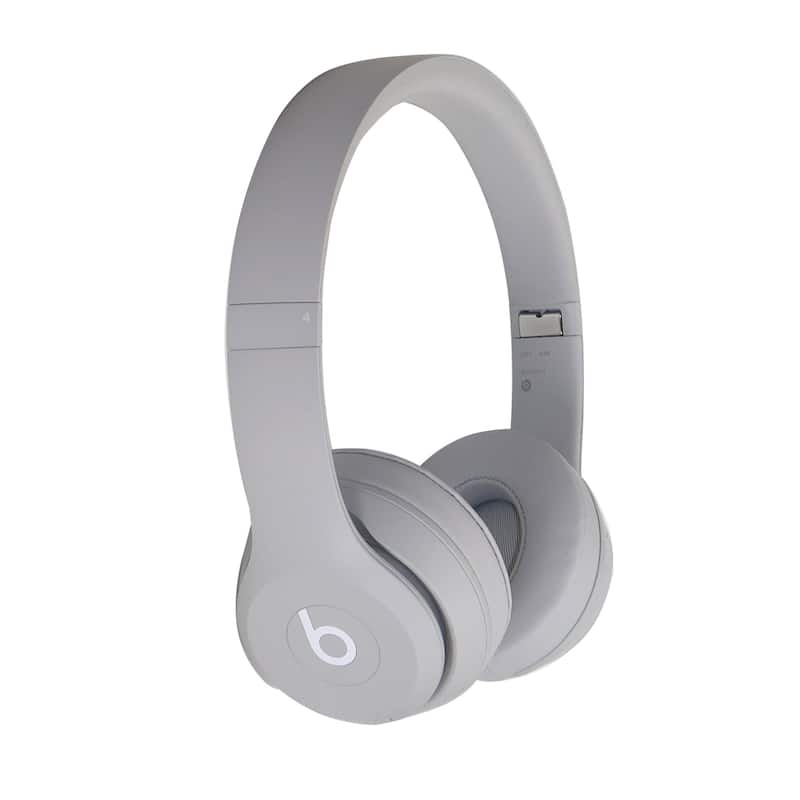 Beats Solo 4 Wireless On-Ear Bluetooth Headphones - Drenched Grey