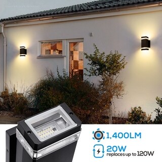 Details about   Square Up and Down Modern Light LED Aluminium Wall Light Bedside Room Bedroom 