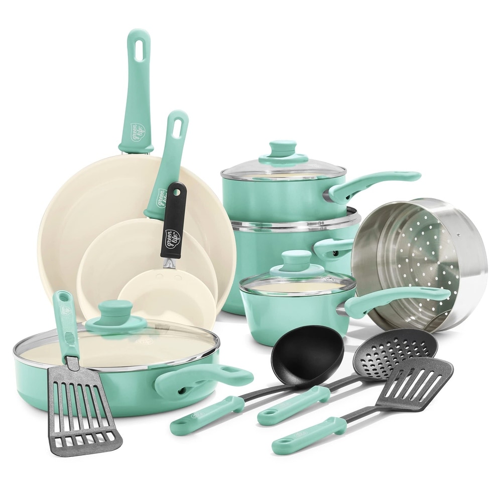 Slique Turquoise Pots And Pans