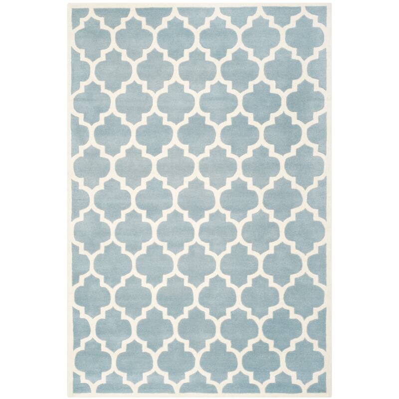 SAFAVIEH Handmade Chatham Antoanela Modern Moroccan Wool Rug