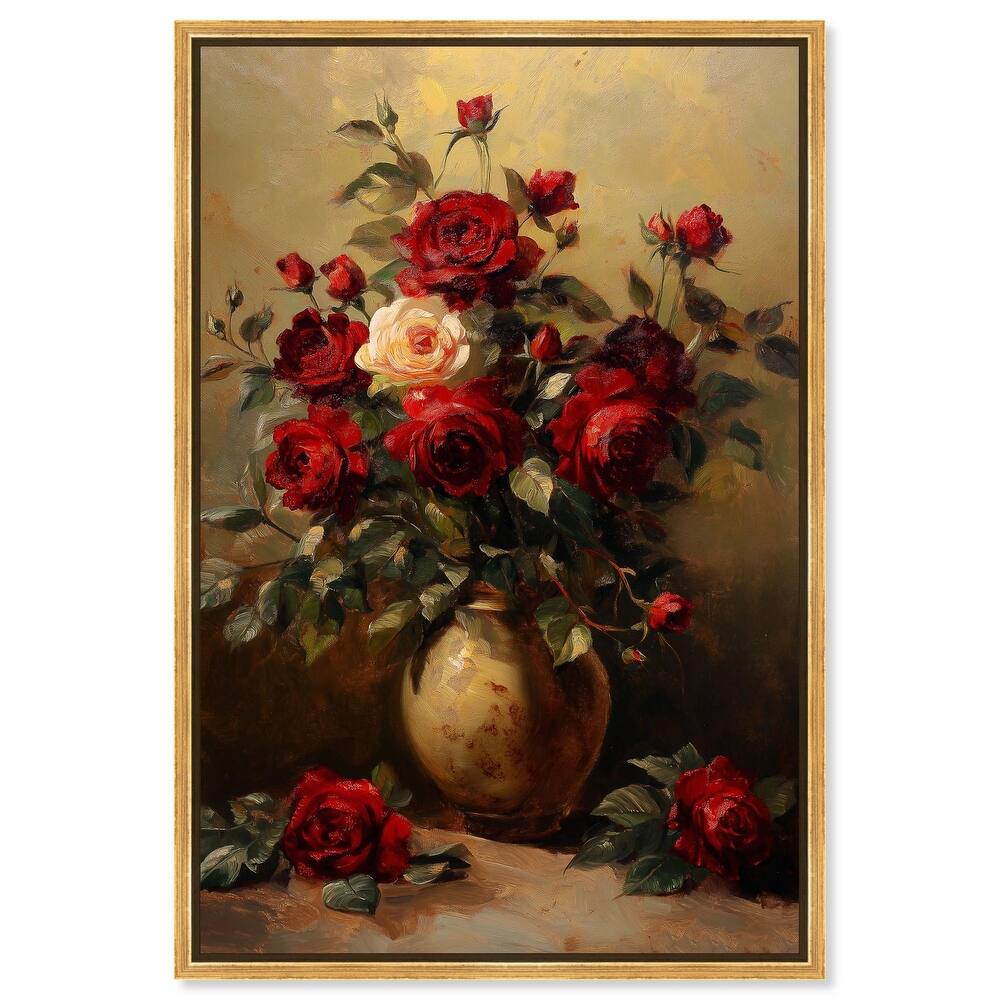 Lavish Lily Lament Canvas by Art Remedy