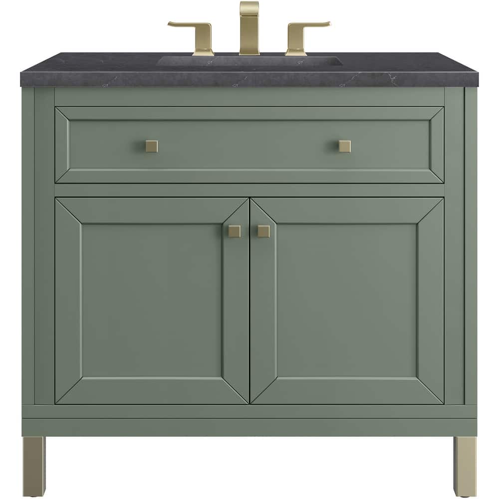 James Martin Vanities 503-V36-3CSP Chicago 36" Free Standing Single