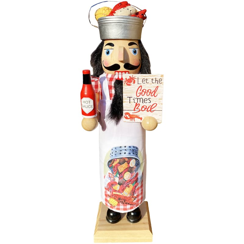 14" Let the Good Times Boil Nutcracker