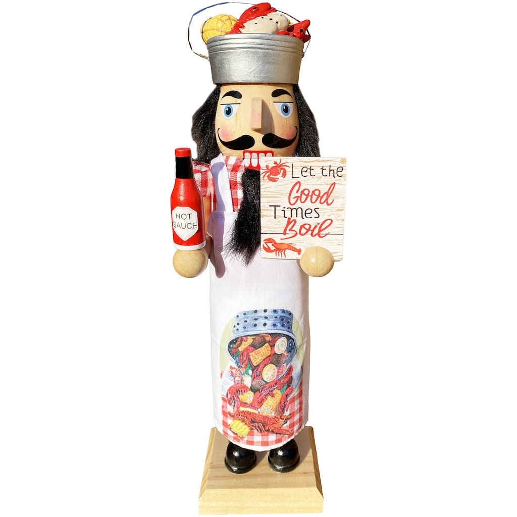 14" Let the Good Times Boil Nutcracker