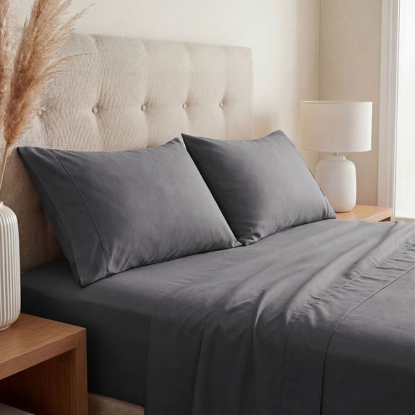 Superior 800 Thread Count Cotton Blend Sheet Set - King - Grey