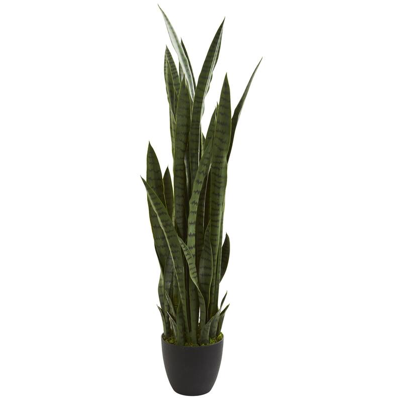 46" Sansevieria Artificial Plant - Green