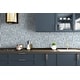 preview thumbnail 11 of 22, Luxe Haven Marbled Tile Peel and Stick Wallpaper