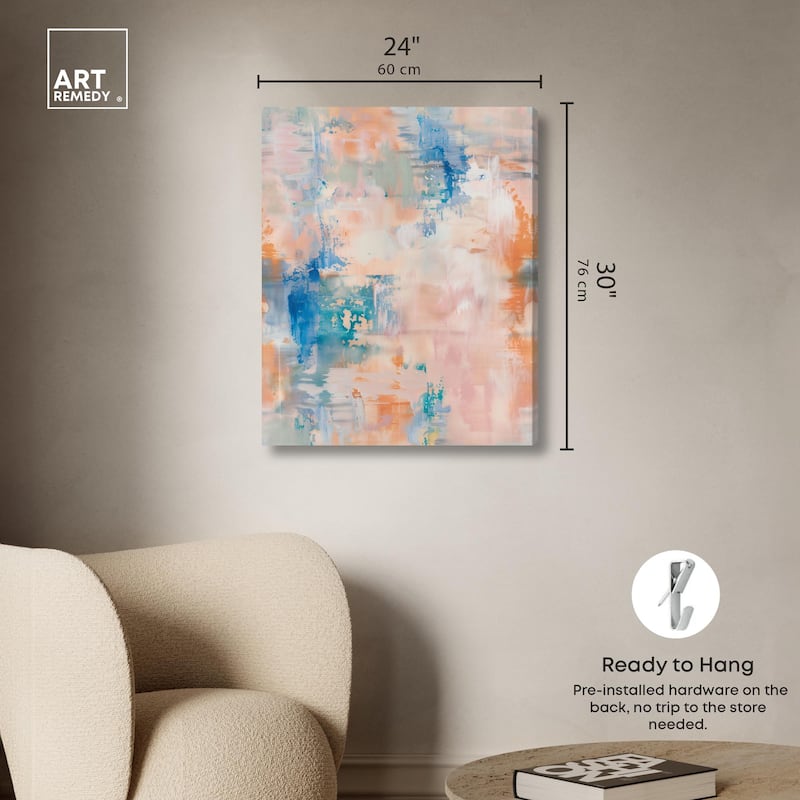 Kaleido Vortex I Canvas by Art Remedy, Gallery Wrapped