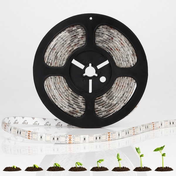 16.4ft LED Plant Grow Strip Light Waterproof Full Spectrum for Indoor Plant