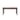 Upholstered Dining Bench with Straight Legs in Antique Cherry