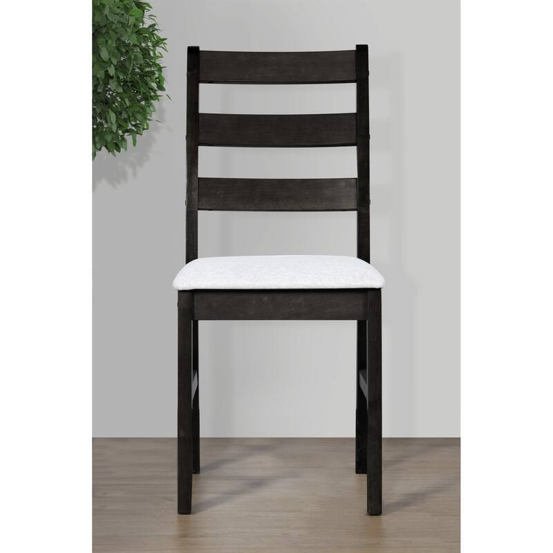 Dothan Counter Height Dining Set - 4 Chairs Only - Black/Gray