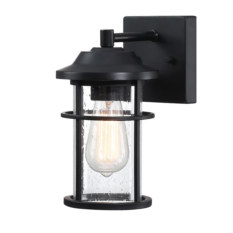 1-Light Outdoor Wall Mount Light Fixture - 5.91"x7.7"x10.81"